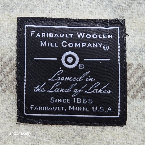 NWOT Thick Wool Scarf MADE IN USA - Picture 4 of 15